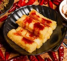 Popping Brown Sugar Glutinous Rice Cake