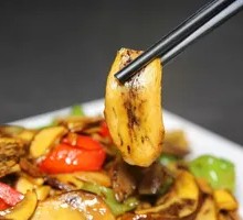 Stir-fried Fresh Yellow Beef Liver with Wild Mushrooms