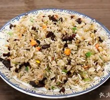 Dried Mushroom Fried Rice