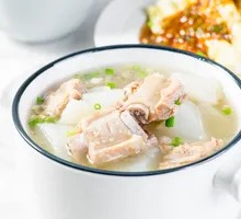 Pork Rib Soup Rice Bowl