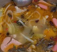 Sour Cabbage and Pork Trotter