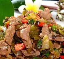 Pickled Vegetable and Pork Stir-fry