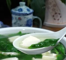 Bean Sprout and Tofu Soup