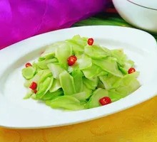 Stir-Fried Lettuce