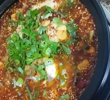 Fish with Pig Intestines