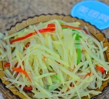 Green Pepper Stir-fried Potato Shreds