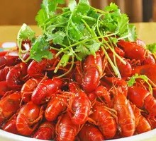 Freshly Killed Crawfish