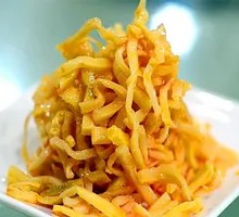 Crispy Pickled Mustard Greens