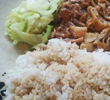 Pork Trotter and Intestine Rice