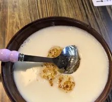 Osmanthus-Infused Tofu Pudding