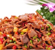 Pickled Pepper Chicken Gizzard Rice Bowl