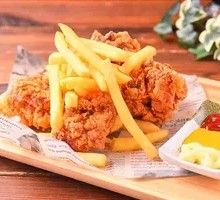 Chicken and Potato Platter