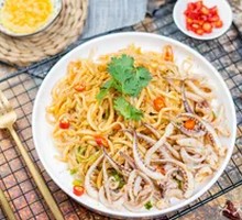Squid Noodles Stew