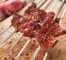 Beef Heart Skewers