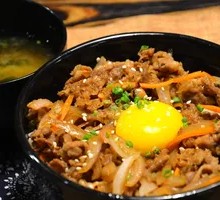 Beef and Egg Rice Bowl