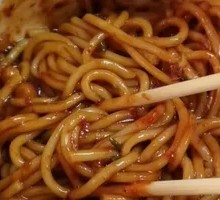 Kimchi Beef Fried Rice Noodles
