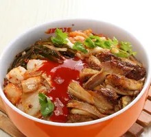Eggplant and Pork Rice Bowl