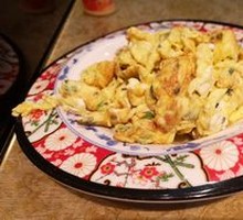 Scrambled Eggs with Green Onions