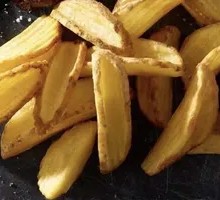 Fried Potato Wedges