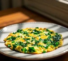 Iron Plate Gogodada Leek Egg