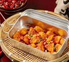 Shaking Potato with Crispy Rice Noodles