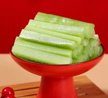 Garlic Oil Dressed Cucumber