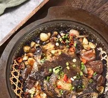 Black Pepper Halibut Head