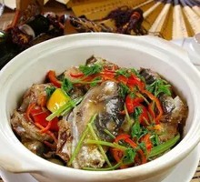 Clay Pot Fish Head