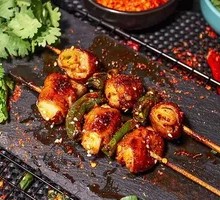 Golden Garlic Intestine