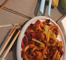 Spicy Squid Tentacles Stir-fry