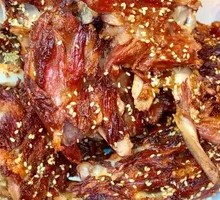 Grilled Fresh Pork Spine