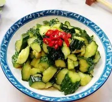 Vegetarian Cucumber Salad