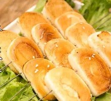 Grilled Steamed Bun Slices