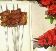 Bacon Wrapped Skewers