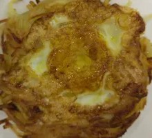 Shredded Potato and Egg Pancake