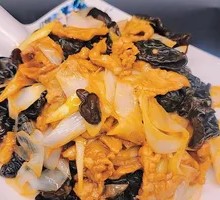 Scallion-Braised Pork with Wood Ear Mushrooms