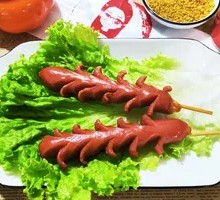 炸开花肠