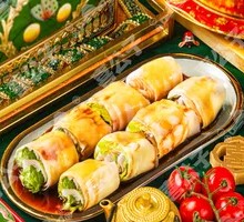 Double Egg Rice Noodle Roll
