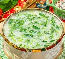 Fresh Green Vegetable Porridge
