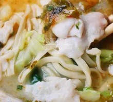 Sour Cabbage Fish Noodle Soup