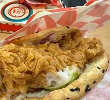 Spicy Chicken Leg Burger