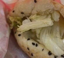 Spicy Chicken Leg Chinese Burger