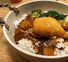 Spicy Chicken Leg Curry Rice