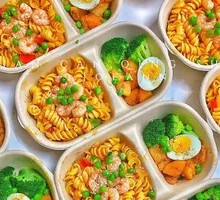Shredded Chicken Pasta Salad
