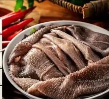 大片黑毛肚