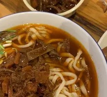Spicy Duck Intestine Noodles