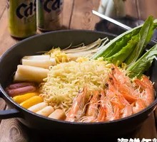 Seafood Rice Cake Hot Pot