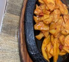 Grilled Potato Slices