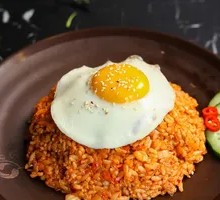 Korean Cheese Kimchi Fried Rice