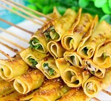 Stuffed Tofu Skin Rolls